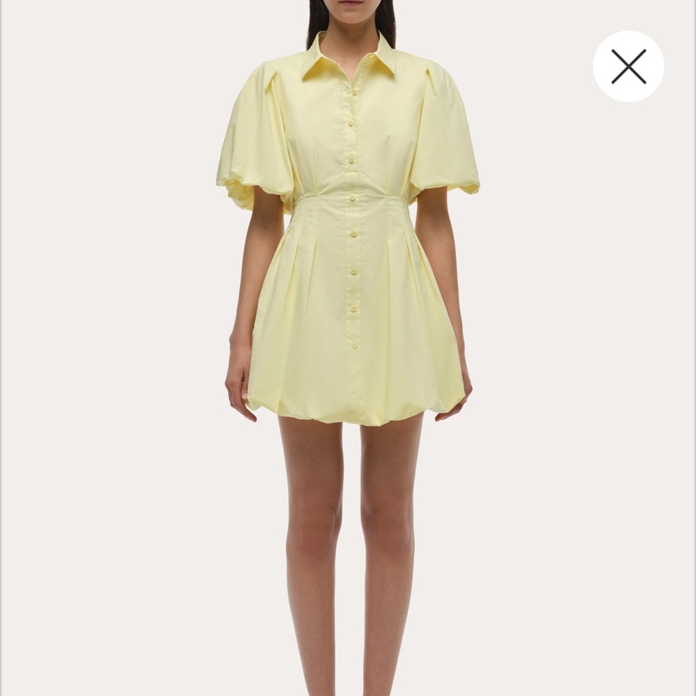 Yellow Mini Dress
